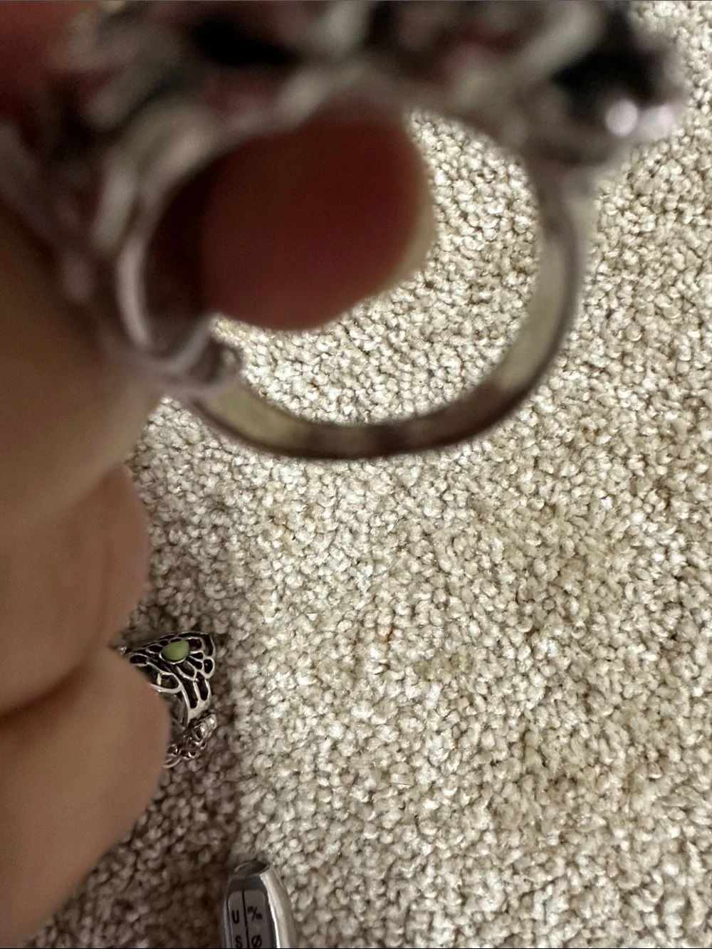 Silver Floral Statement Ring - Women's Fashion Jewelry